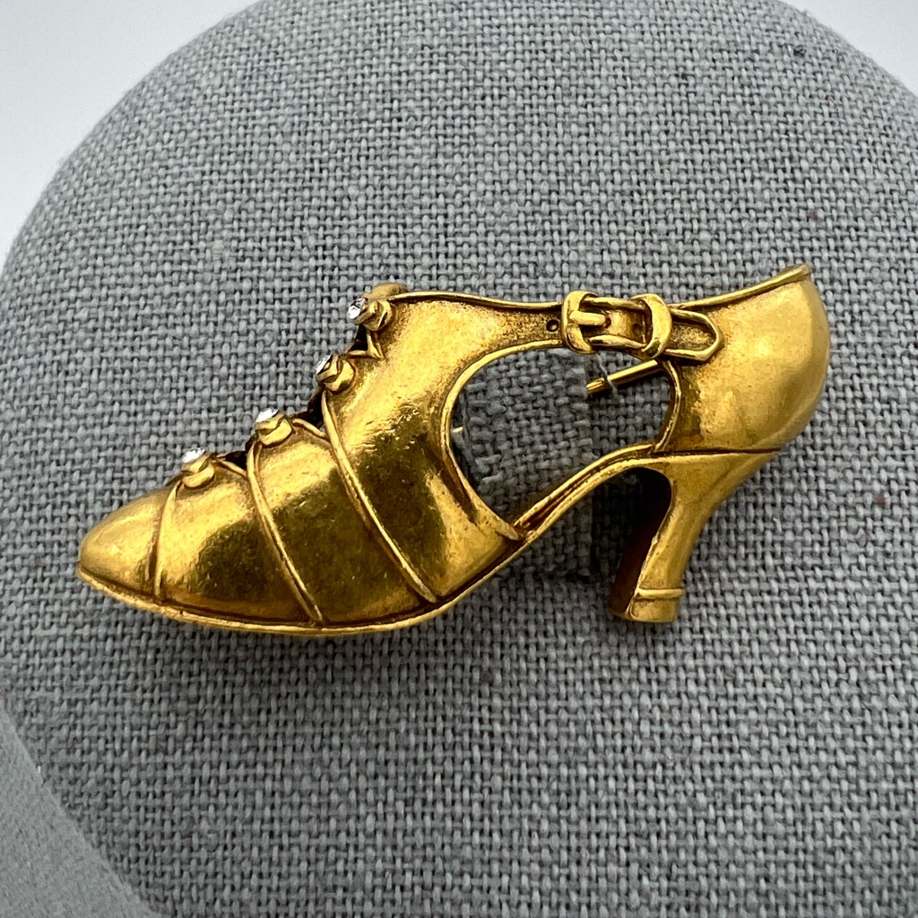Mma Metropolitan Museum Of Art - Flapper Shoe Brooch